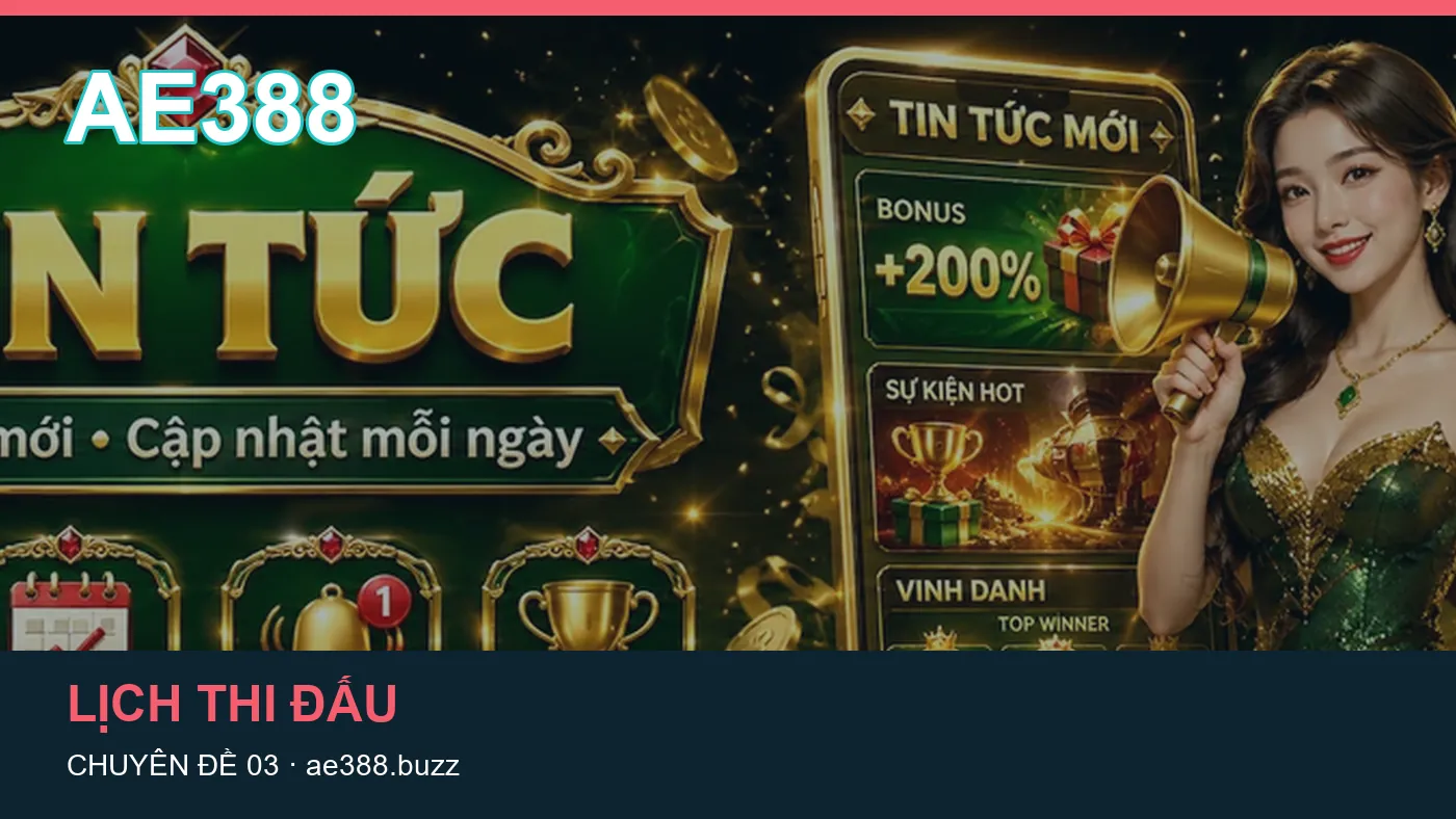 Bảo vệ dữ liệu cá nhân khi tìm hiểu Lịch thi đấu tại AE388